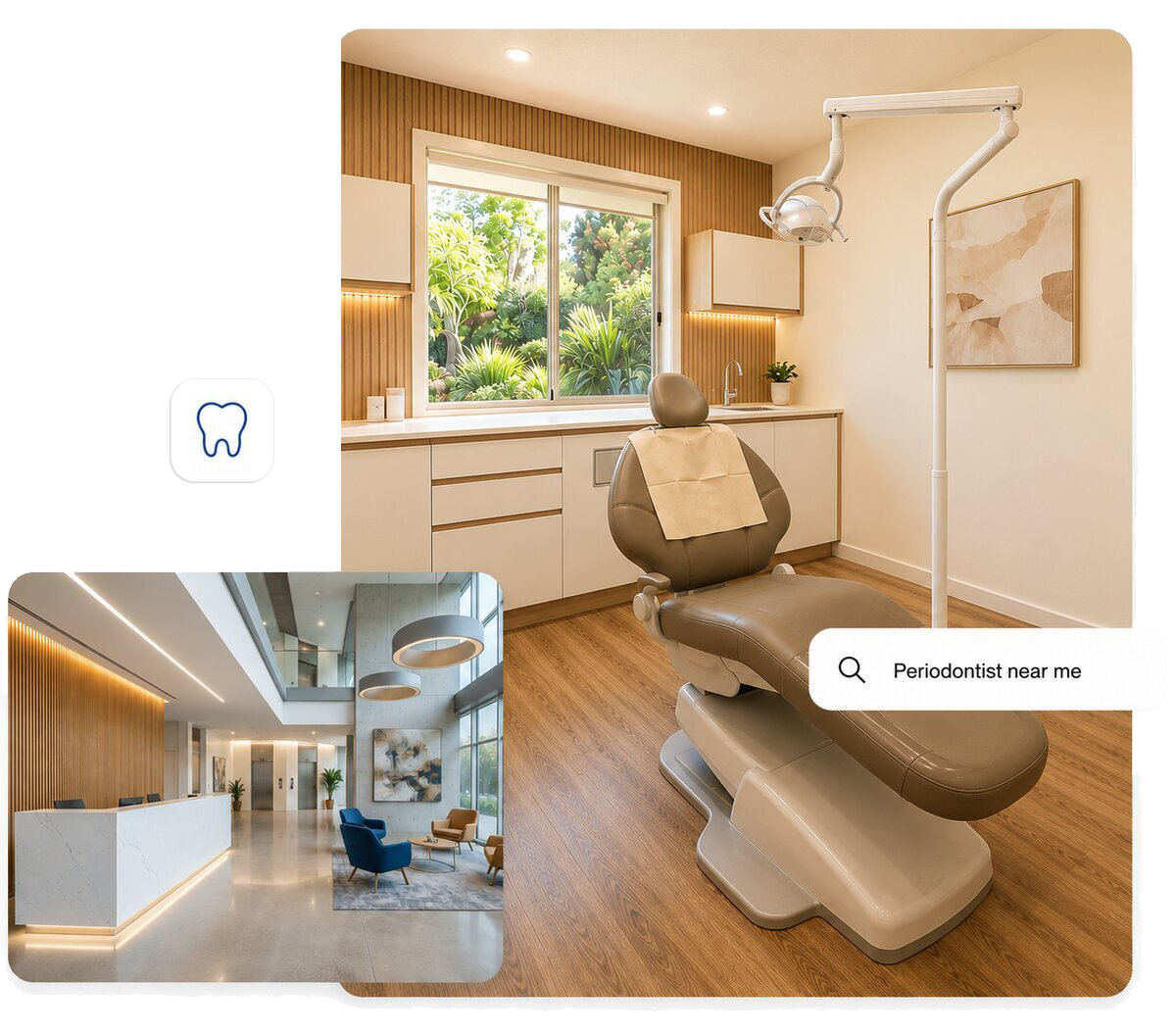 Modern periodontal office and treatment room